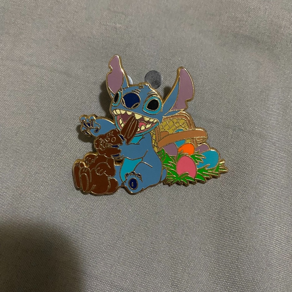 disney easter lilo and stitch enamel pin